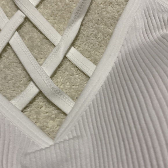 Aerie Ribbed Strappy Back Bralette - Picture 4 of 6